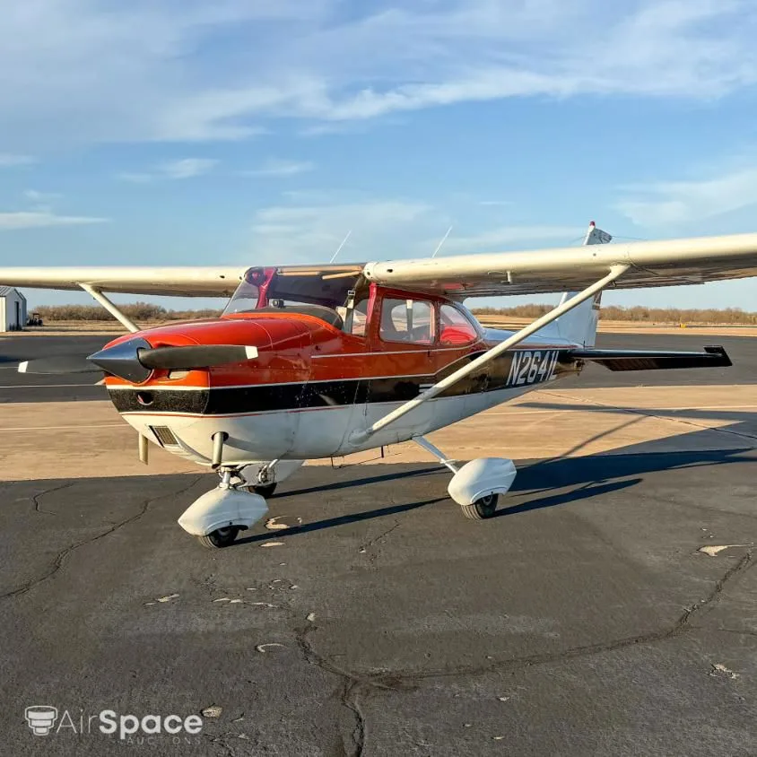 Exterior view of a 1967 Cessna 172 Skyhawk.