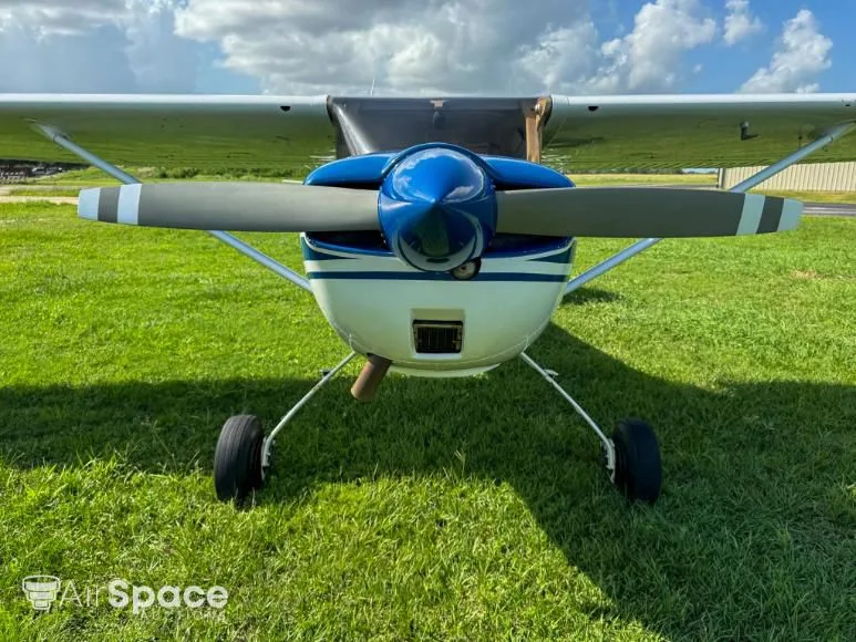Exterior view of a 1971 Cessna 150L.