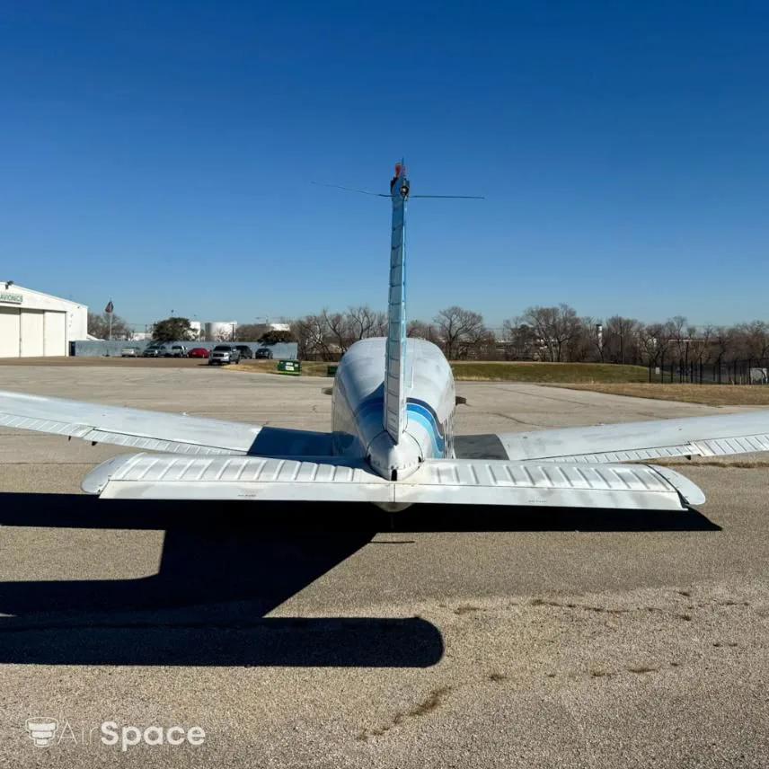 Exterior view of a 1976 Piper PA-28-140 Cherokee.