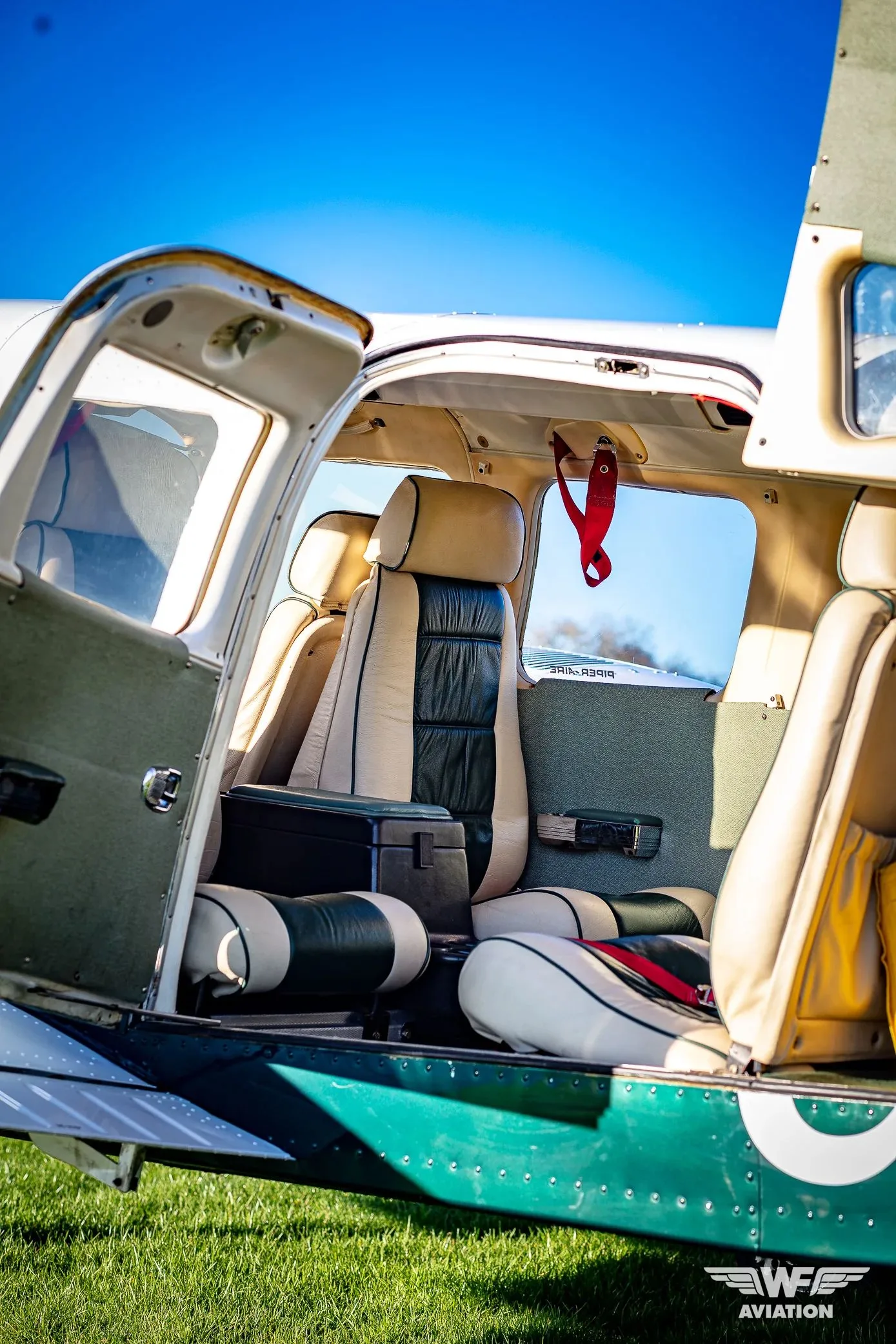 Cabin interior of a 1980 Piper PA-34-200T Seneca II.