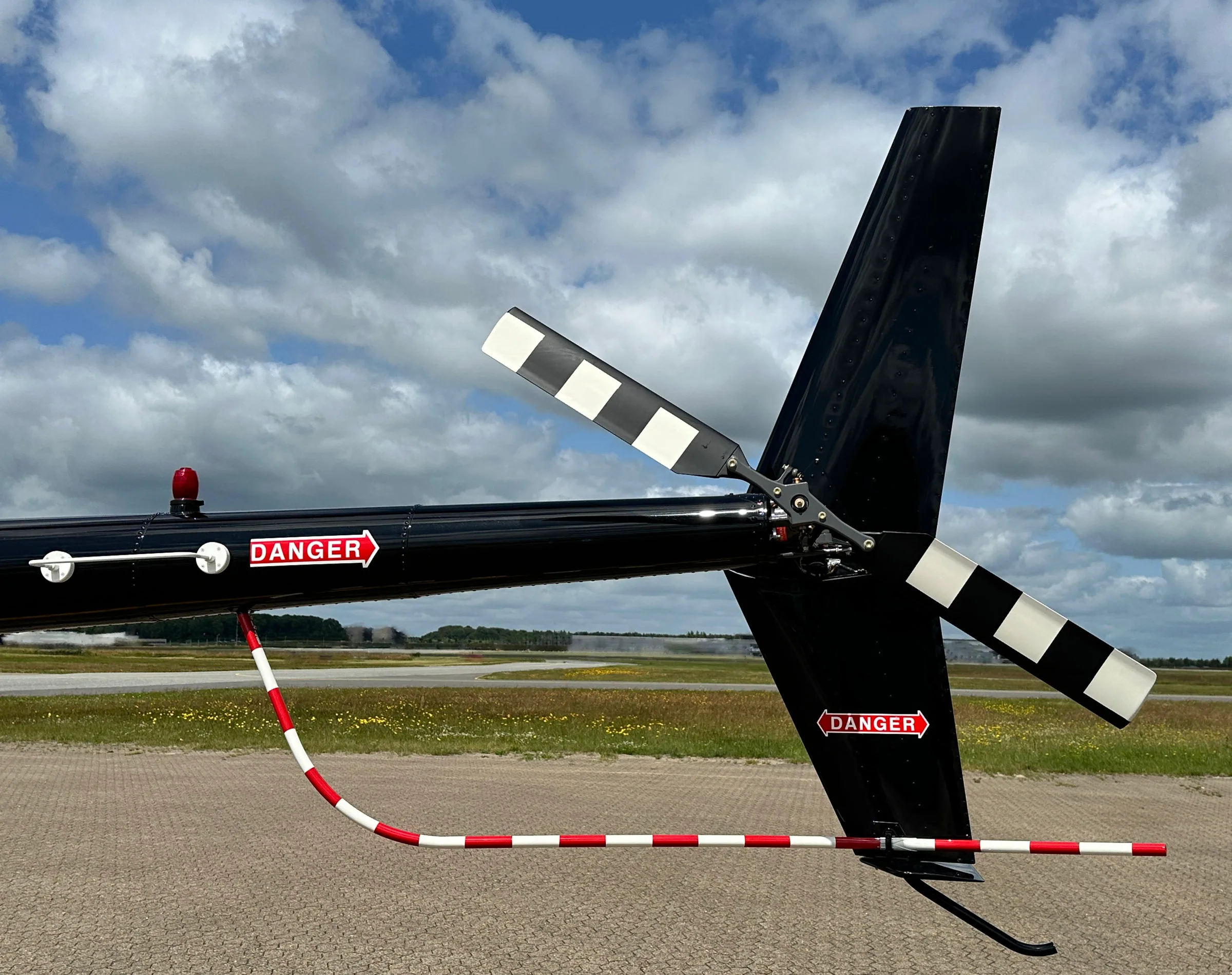 Marketing image of a 2007 Robinson R44 Clipper II.