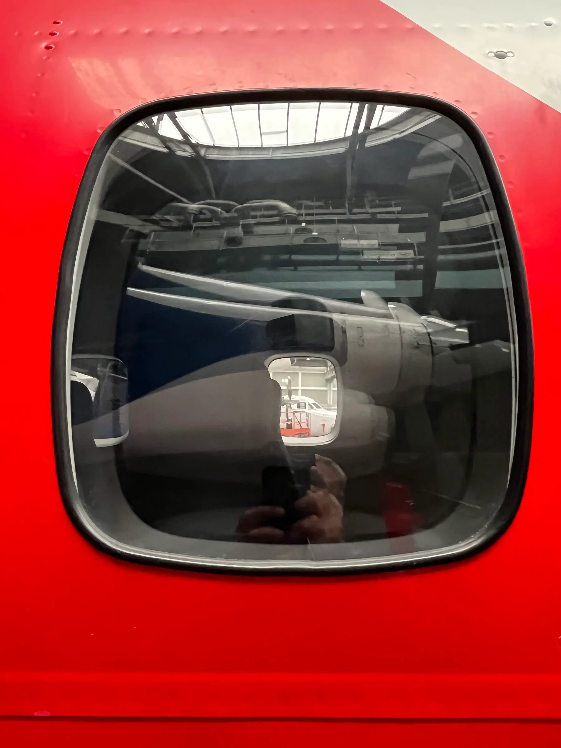 Engine detail of a 2011 Let L-410 UVP.