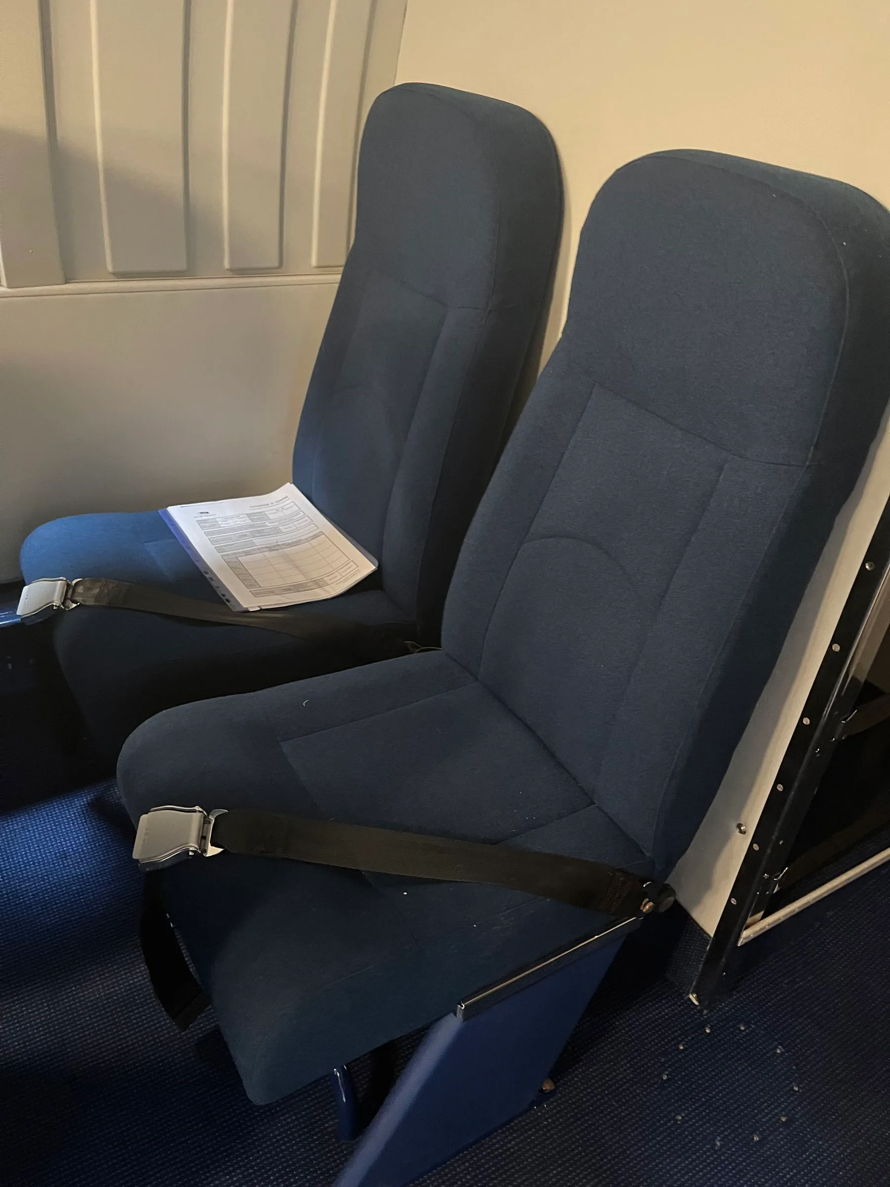 Cabin interior of a 2011 Let L-410 UVP.
