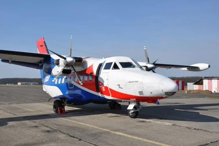 Exterior view of a 2011 Let L-410 UVP.