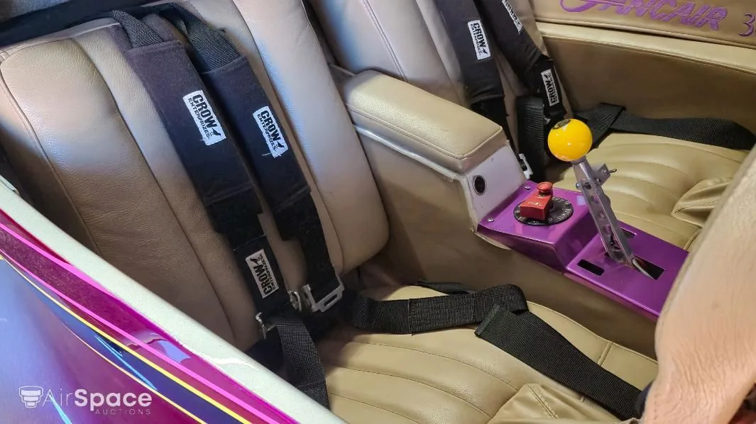 Cabin interior of a 2012 Lancair 360.
