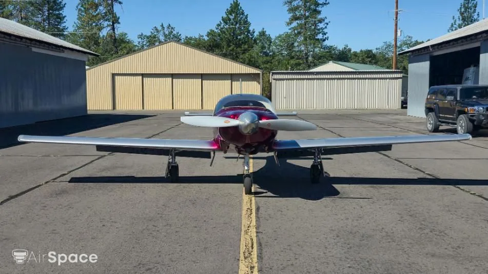 Exterior view of a 2012 Lancair 360.