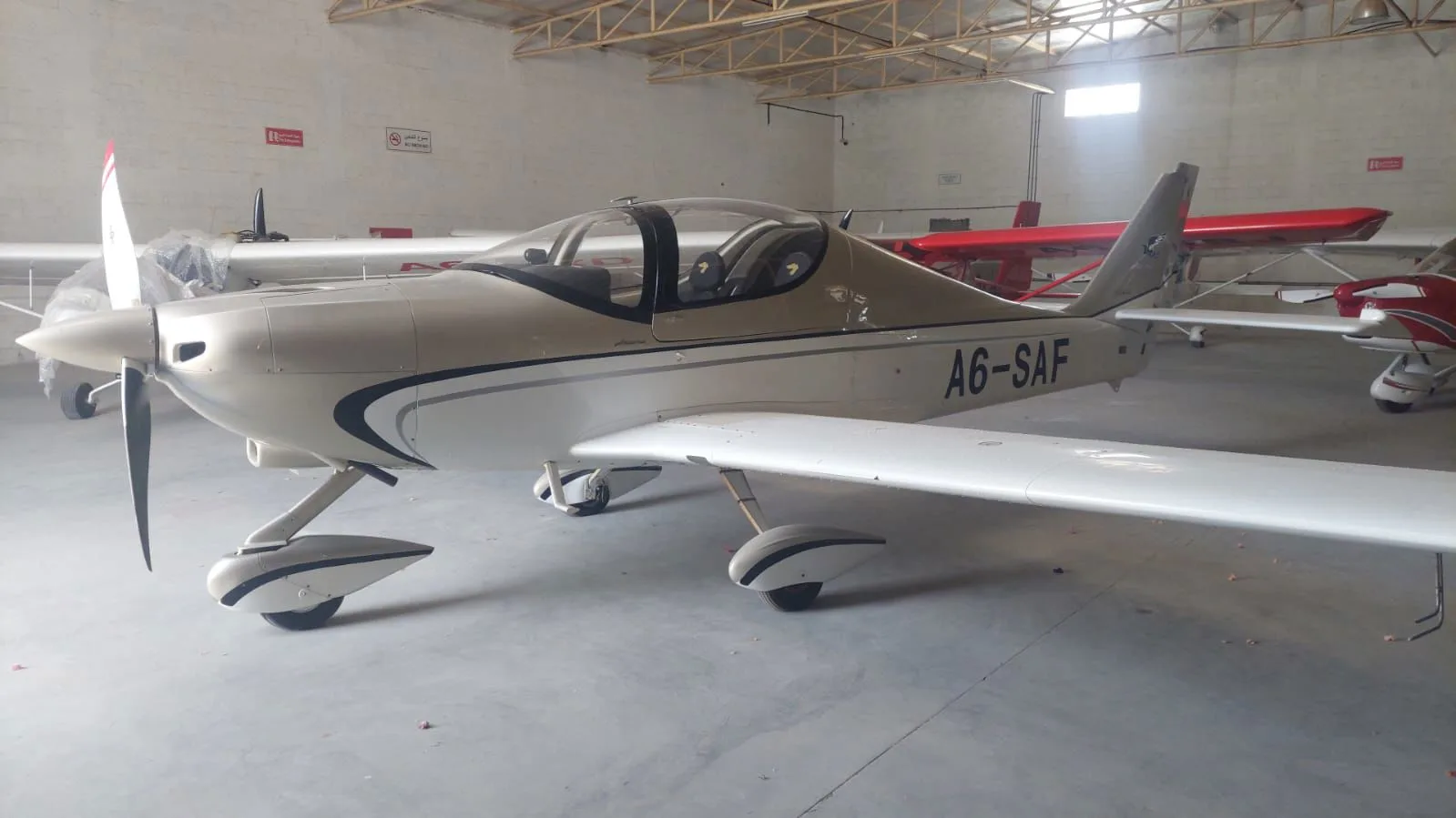Exterior view of a 2014 Tecnam Astore.