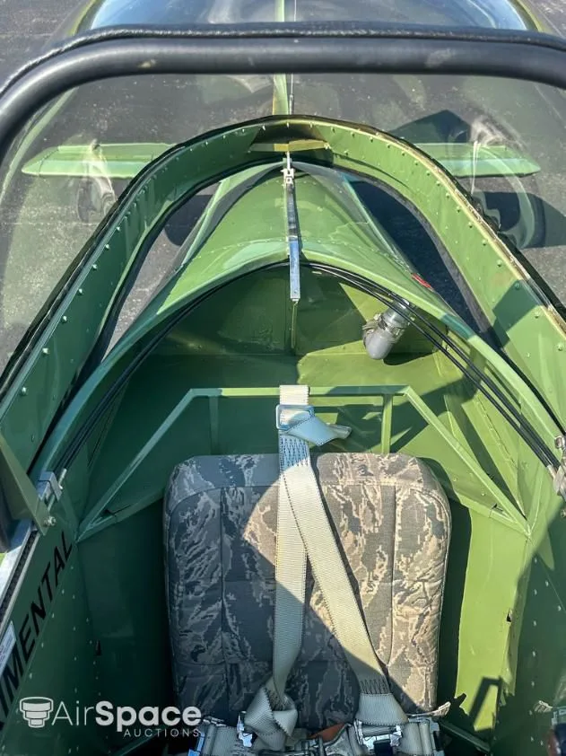 Cockpit and instrument panel of a 2017 Titan T-51 Mustang.