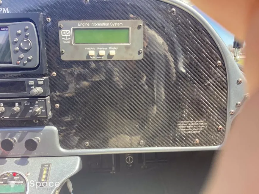 Cockpit and instrument panel of a 2018 Arion Lightning.