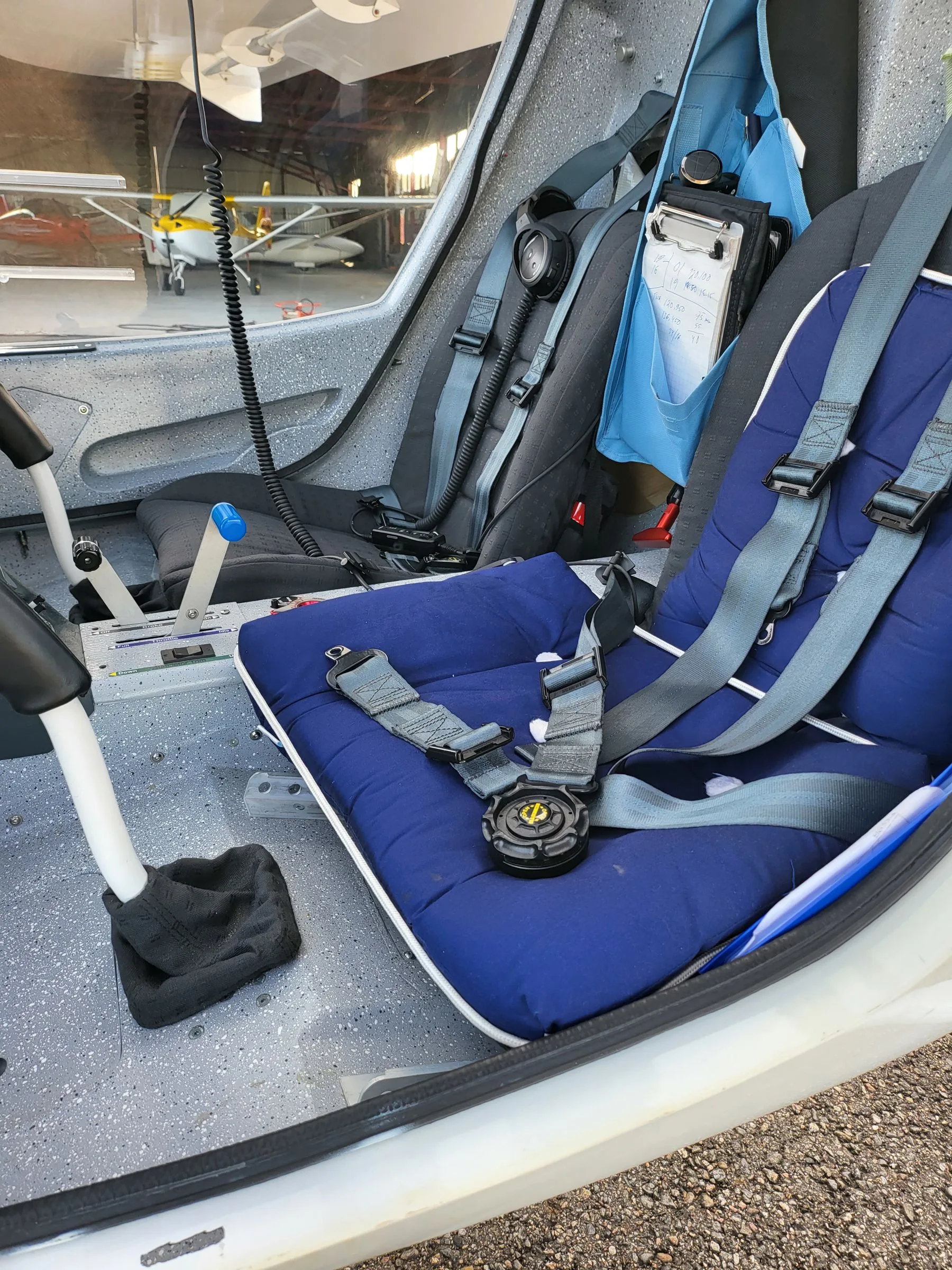 Cabin interior of a 2019 Flight Design CT Supralight.