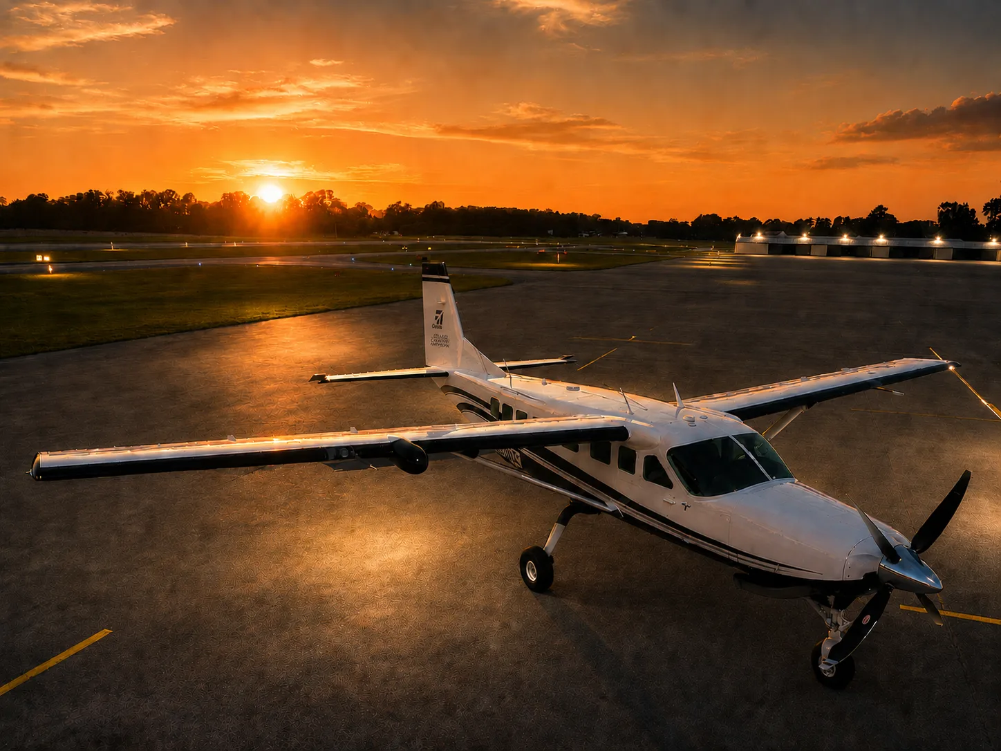 Exterior view of a 2016 Cessna 208b ex 2.