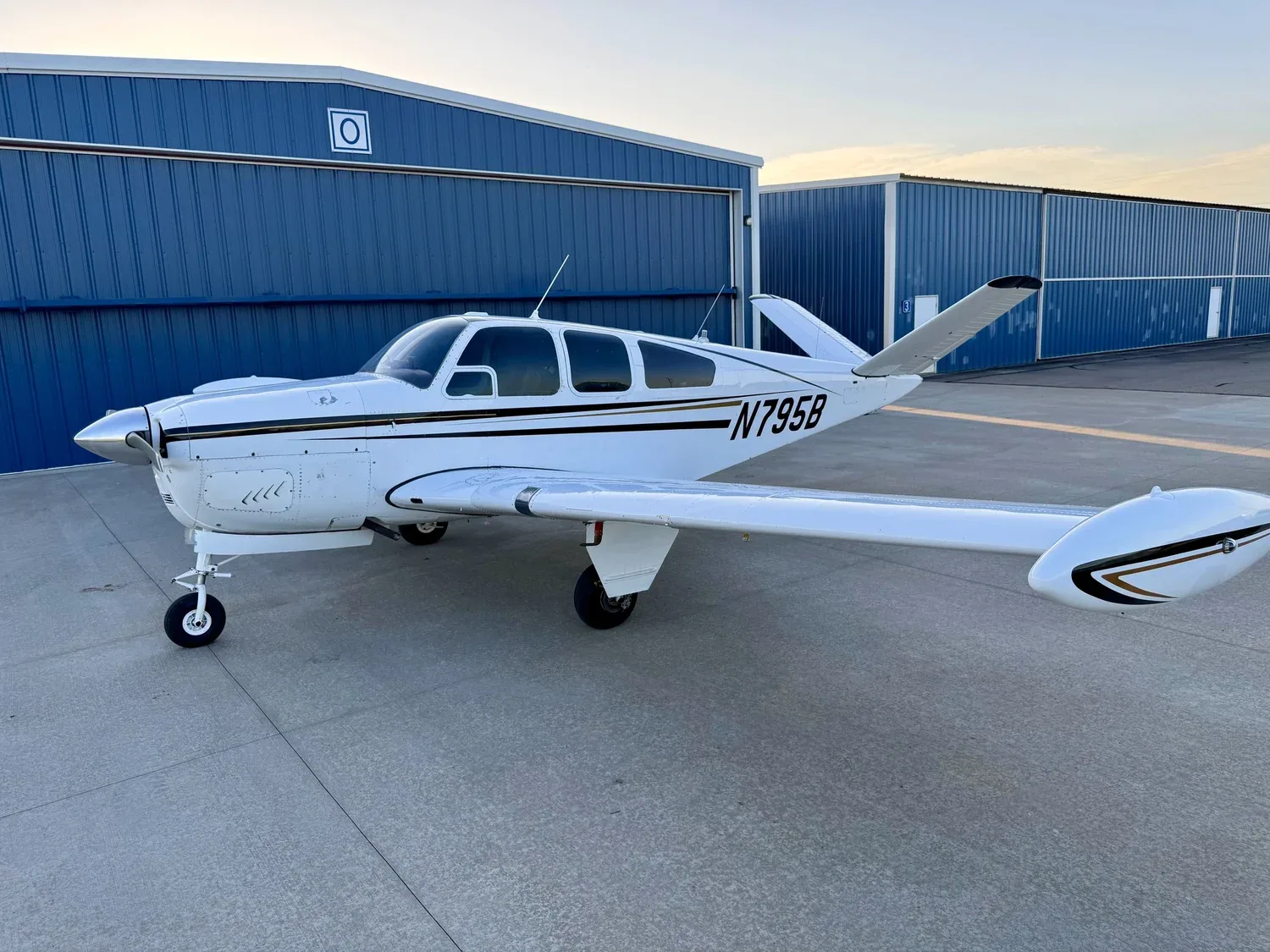 1948 Beechcraft A35 Bonanza N795B — Zane Co Aero
