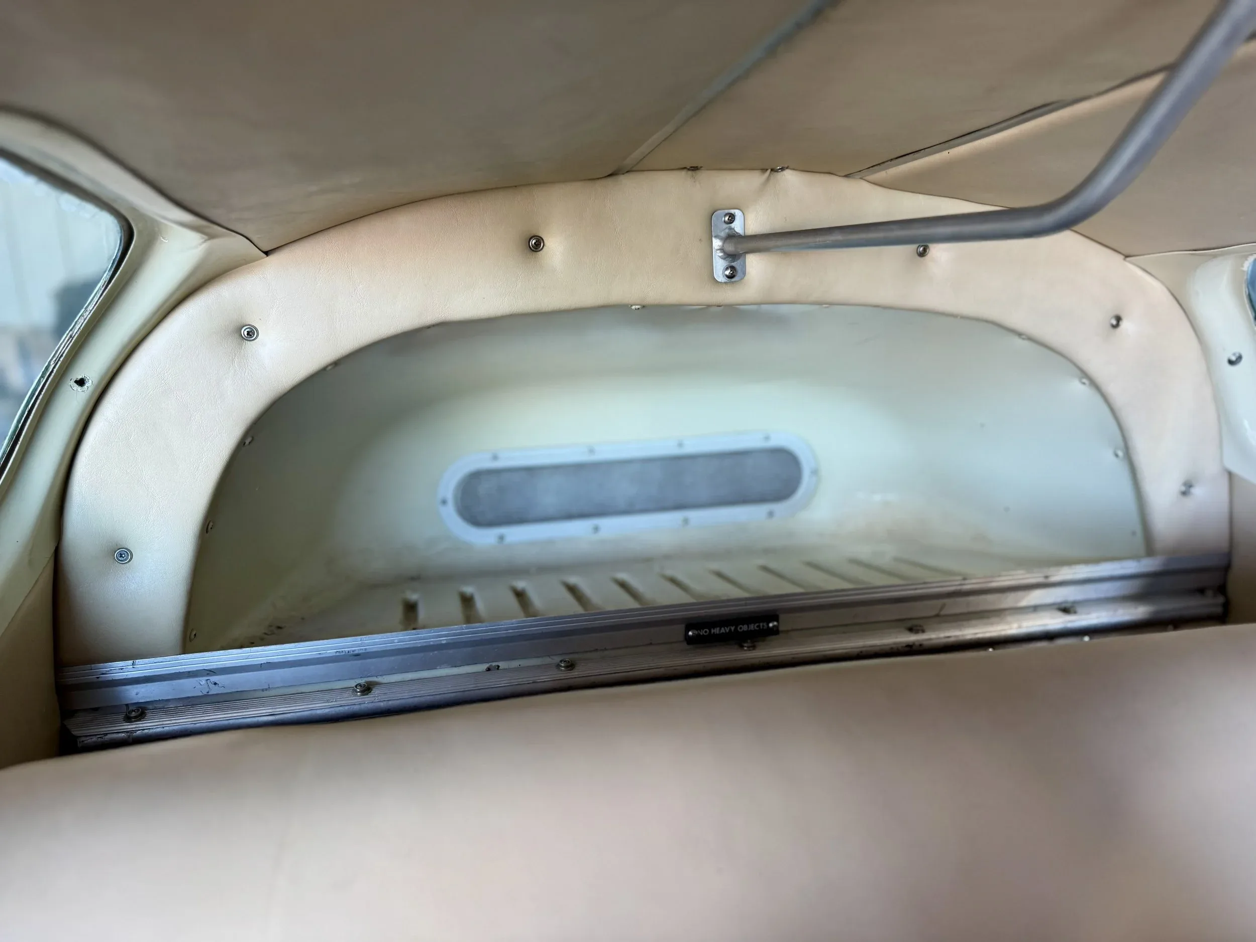 Cabin interior of a 1951 Zane Co Aero Bonanza C35 N635D — Zane Co Aero.