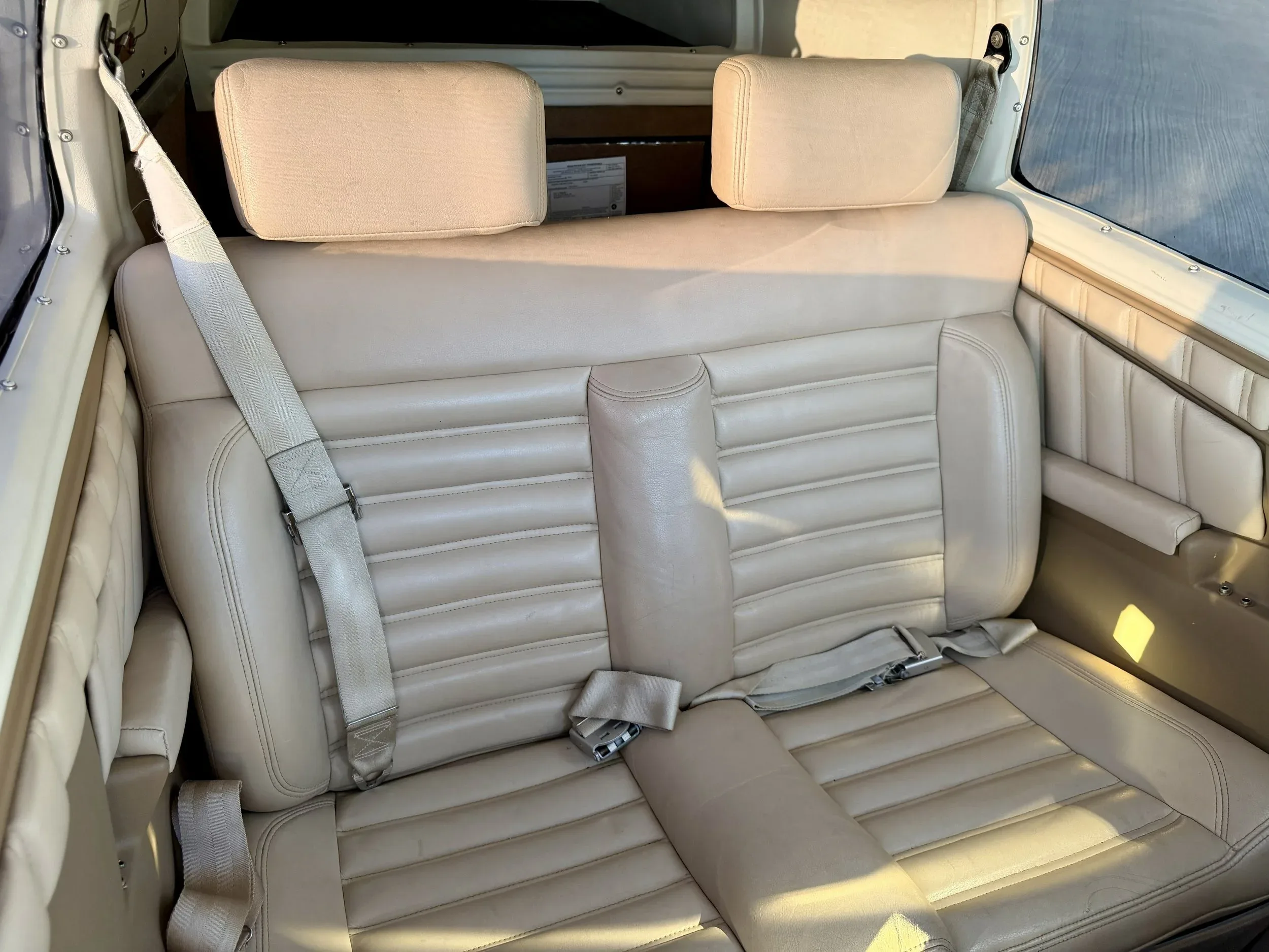 Cabin interior of a 1981 Zane Co Aero M20K 231 N33XL — Zane Co Aero.