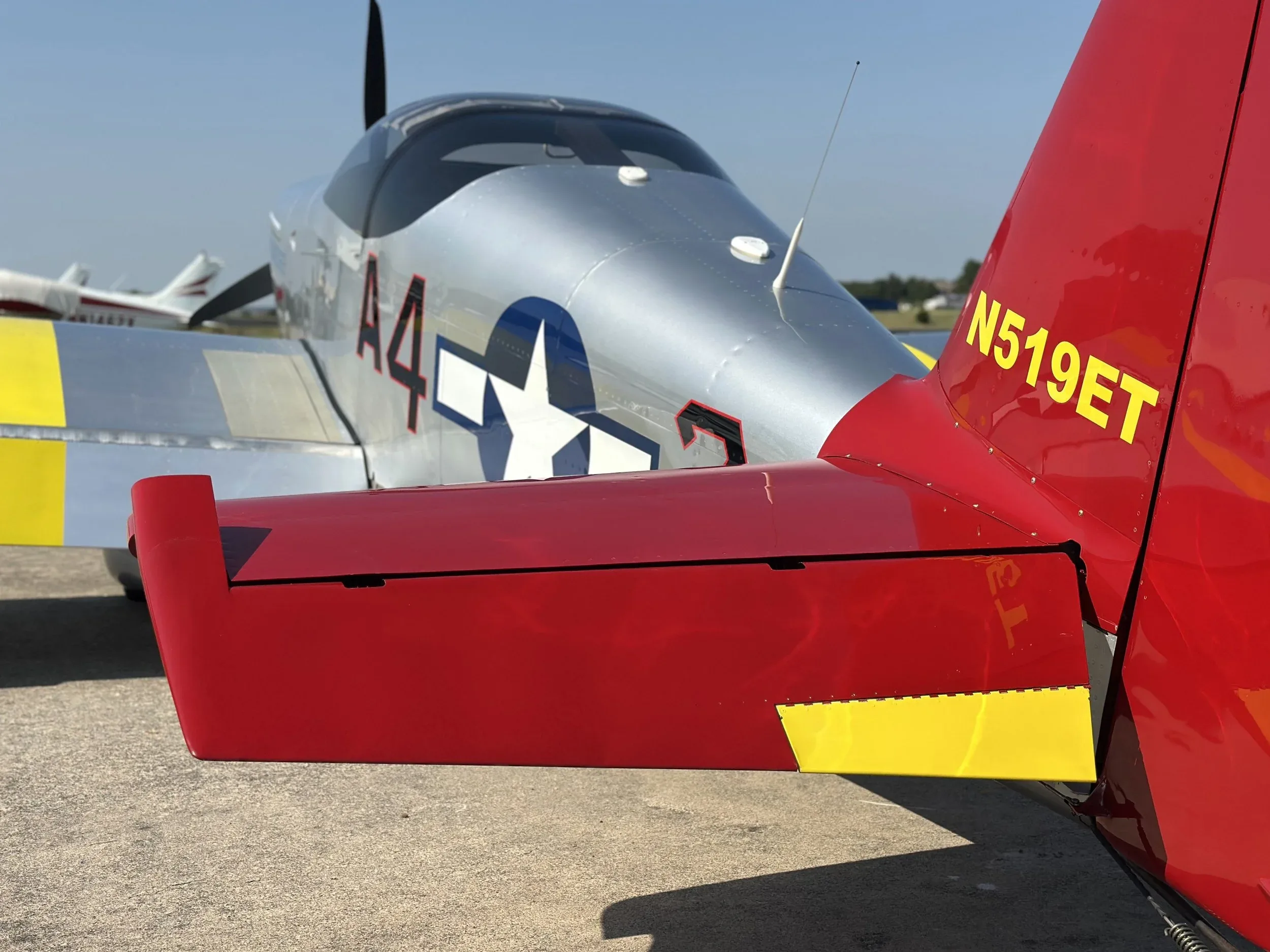 Exterior view of a 2020 Zane Co Aero rv 6 n519et, N519ET.