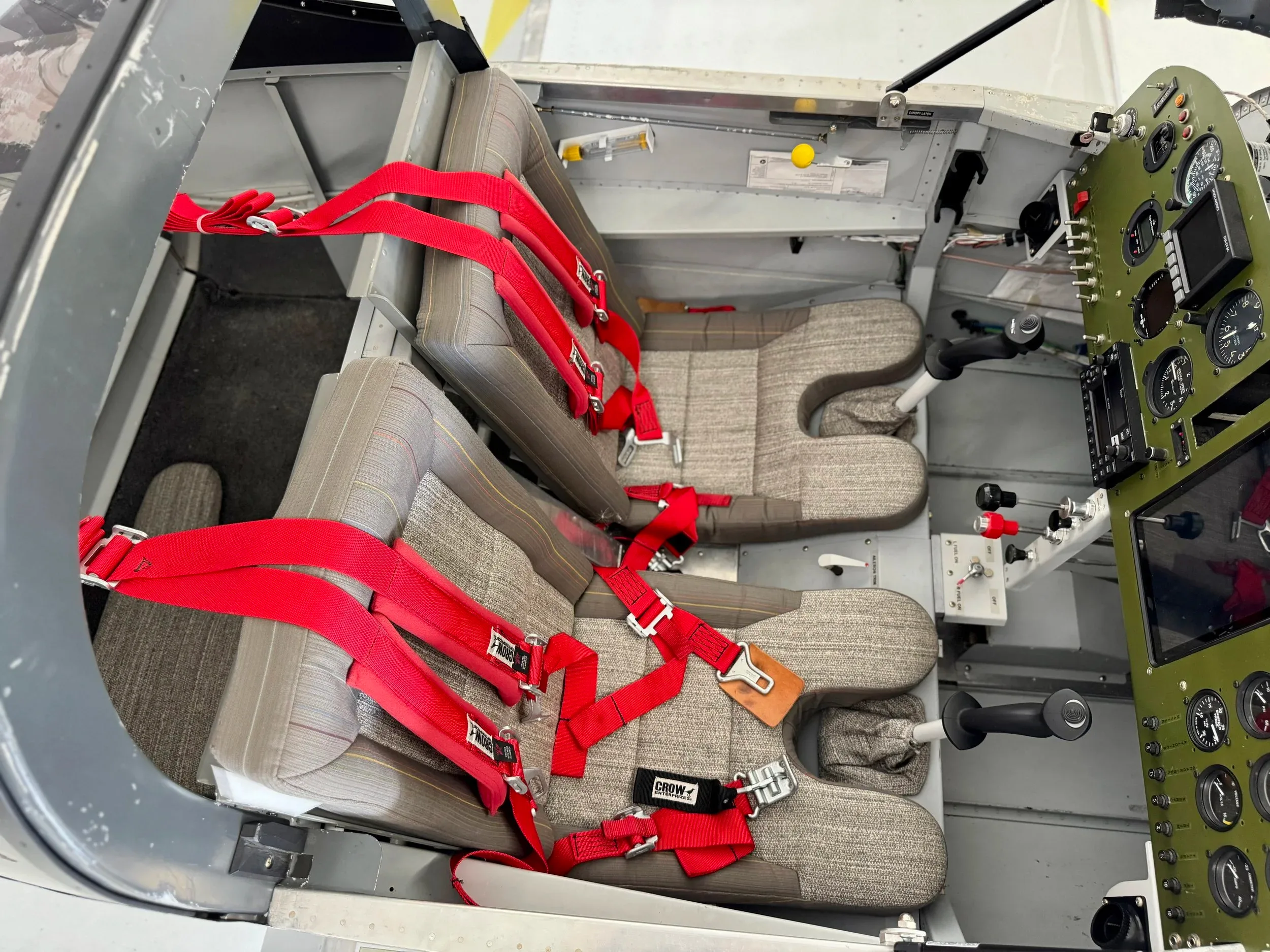 Cabin interior of a 2020 Zane Co Aero rv 6 n519et.