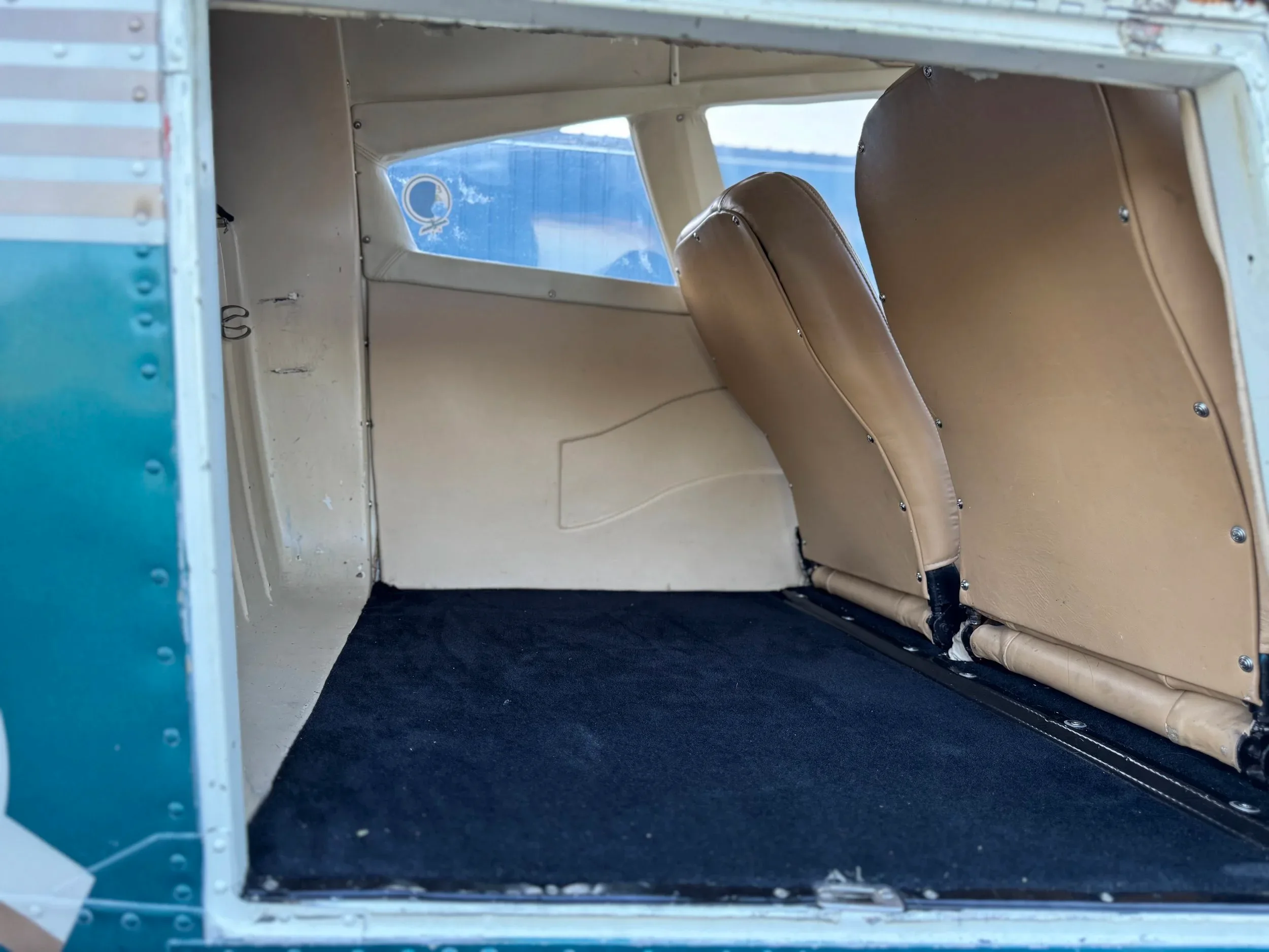 Cabin interior of a Zane Co Aero.