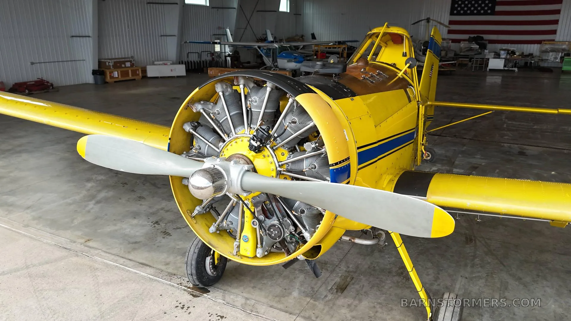 Exterior view of a Air Tractor.