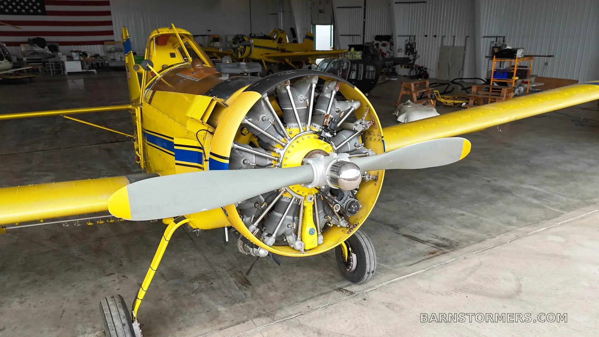 Exterior view of a Air Tractor.