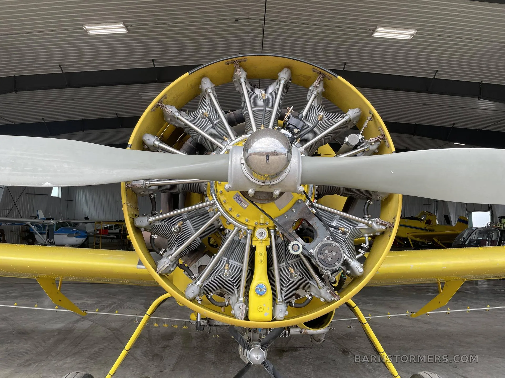 Exterior view of a Air Tractor.