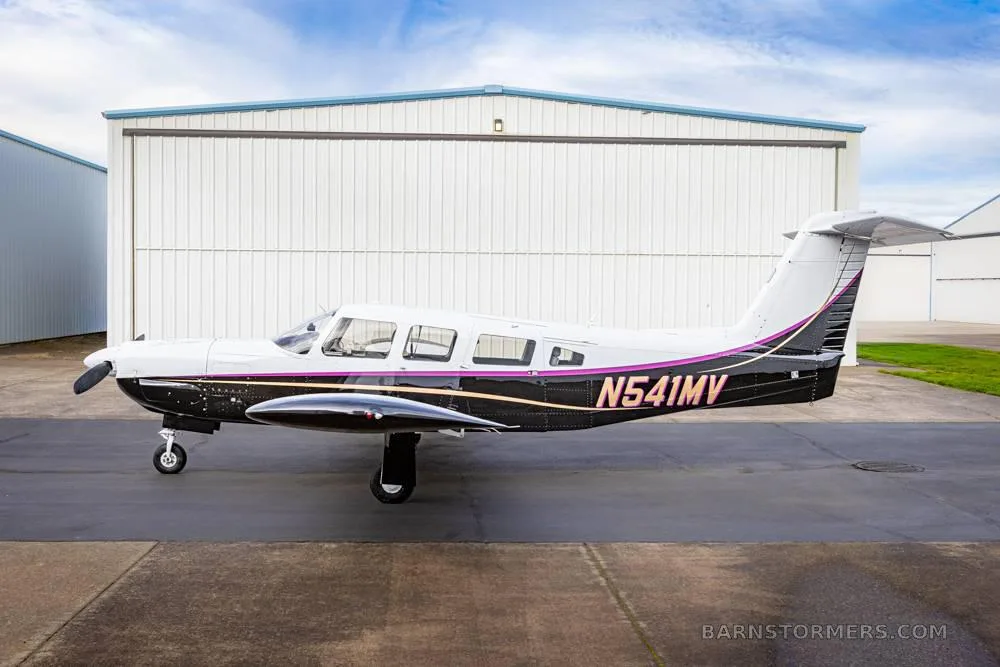 Exterior view of a 1979 Piper PA32RT-300 LANCE II.