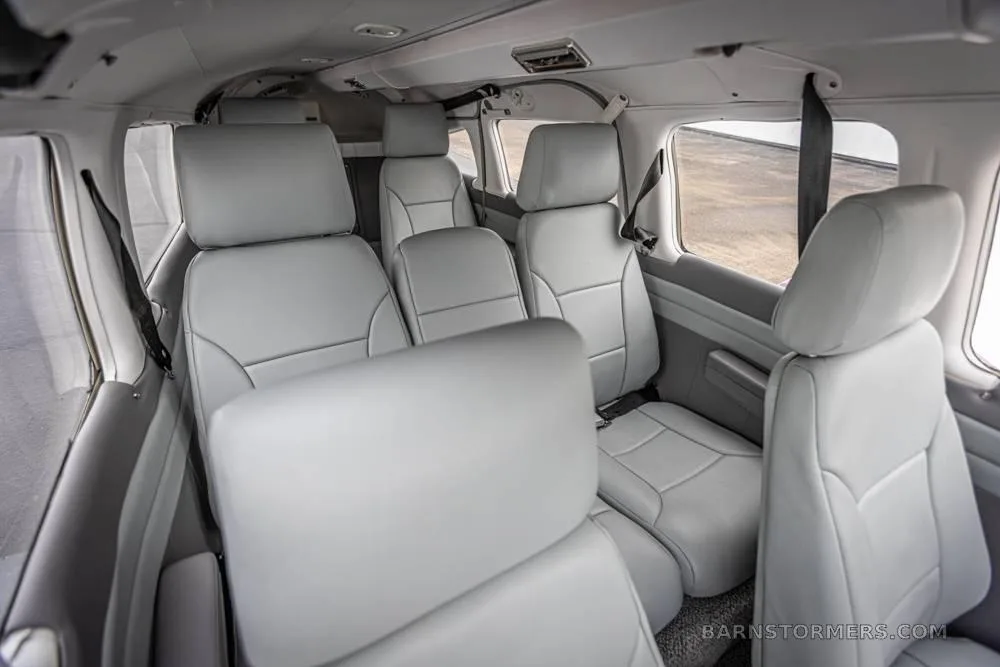 Cabin interior of a 1979 Piper PA32RT-300 LANCE II.