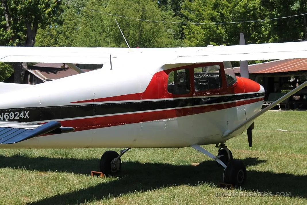 Exterior view of a 1961 Cessna 172B.