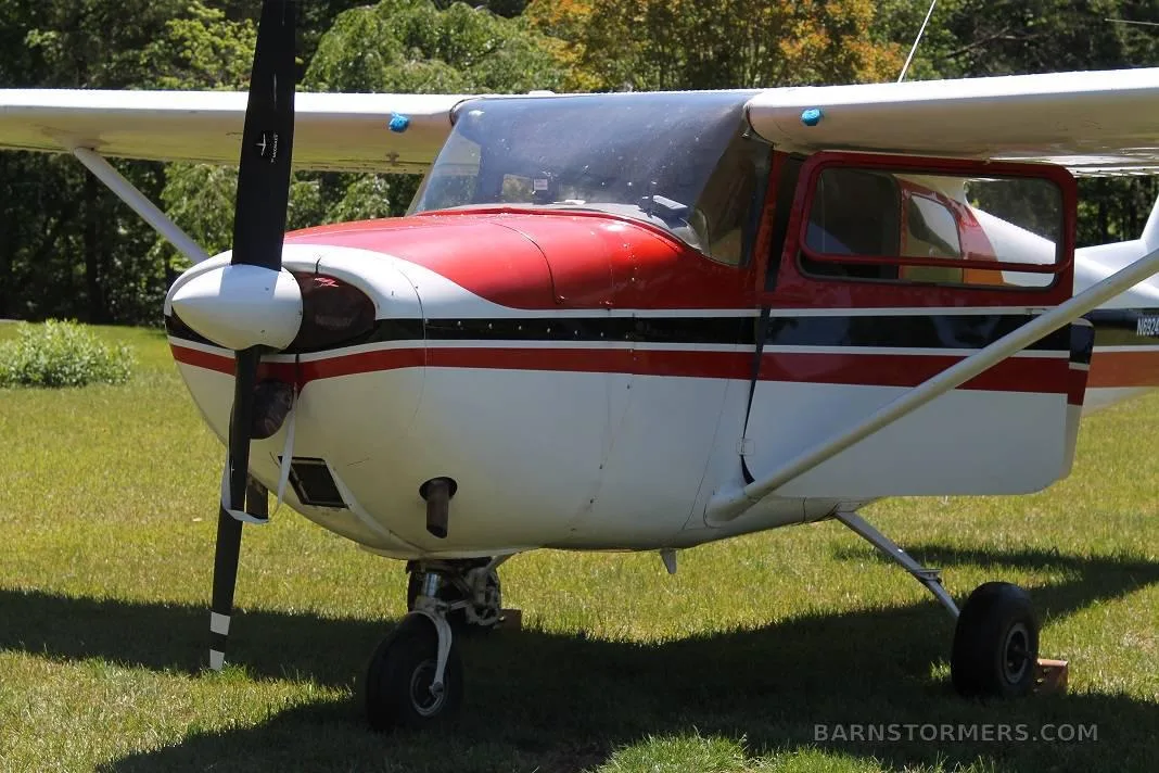 Exterior view of a 1961 Cessna 172B.