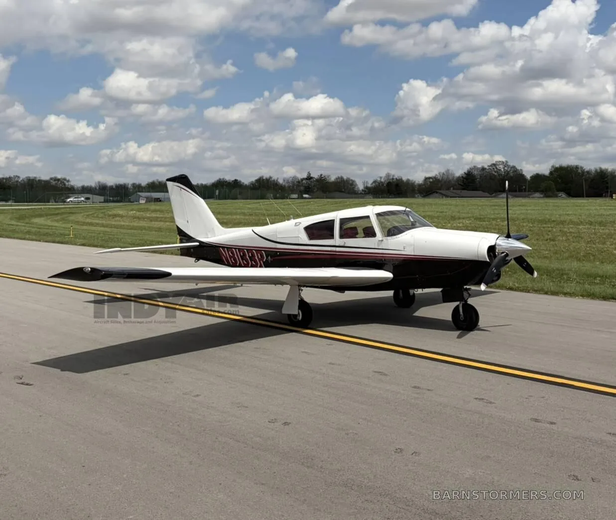 Exterior view of a Piper.