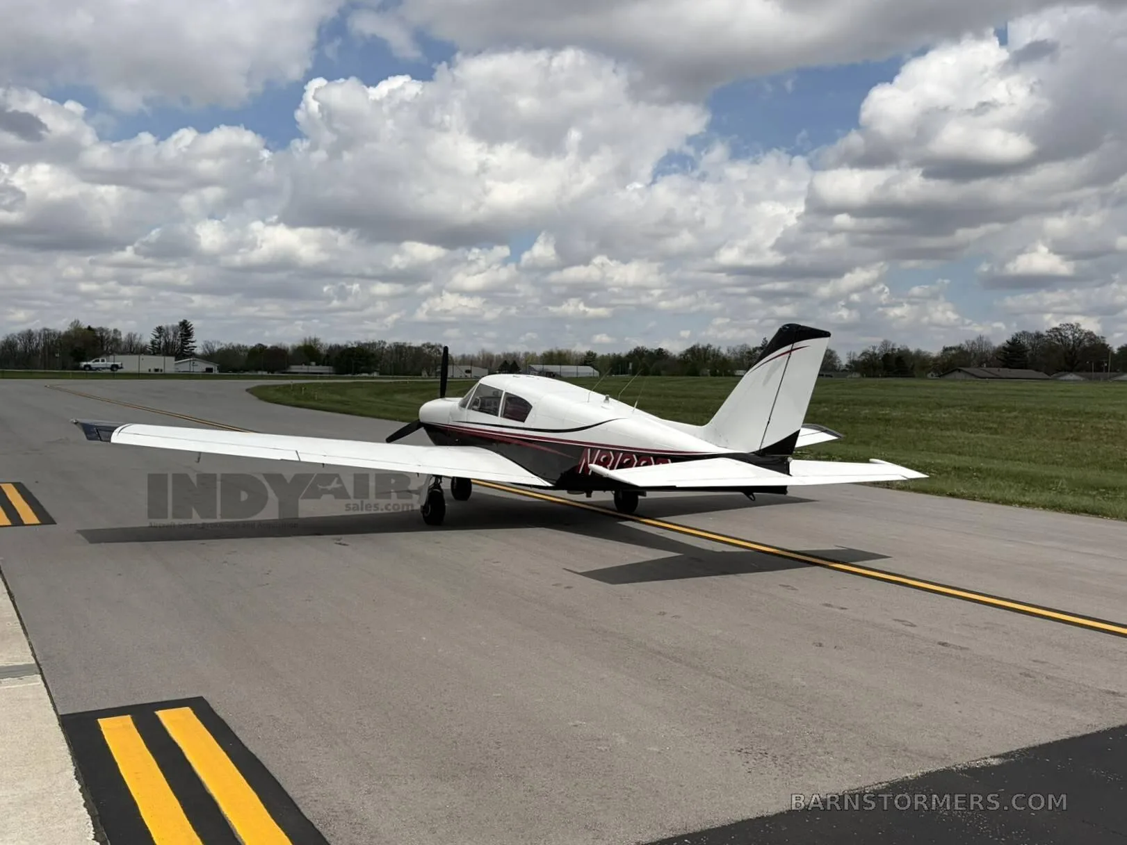 Exterior view of a Piper.
