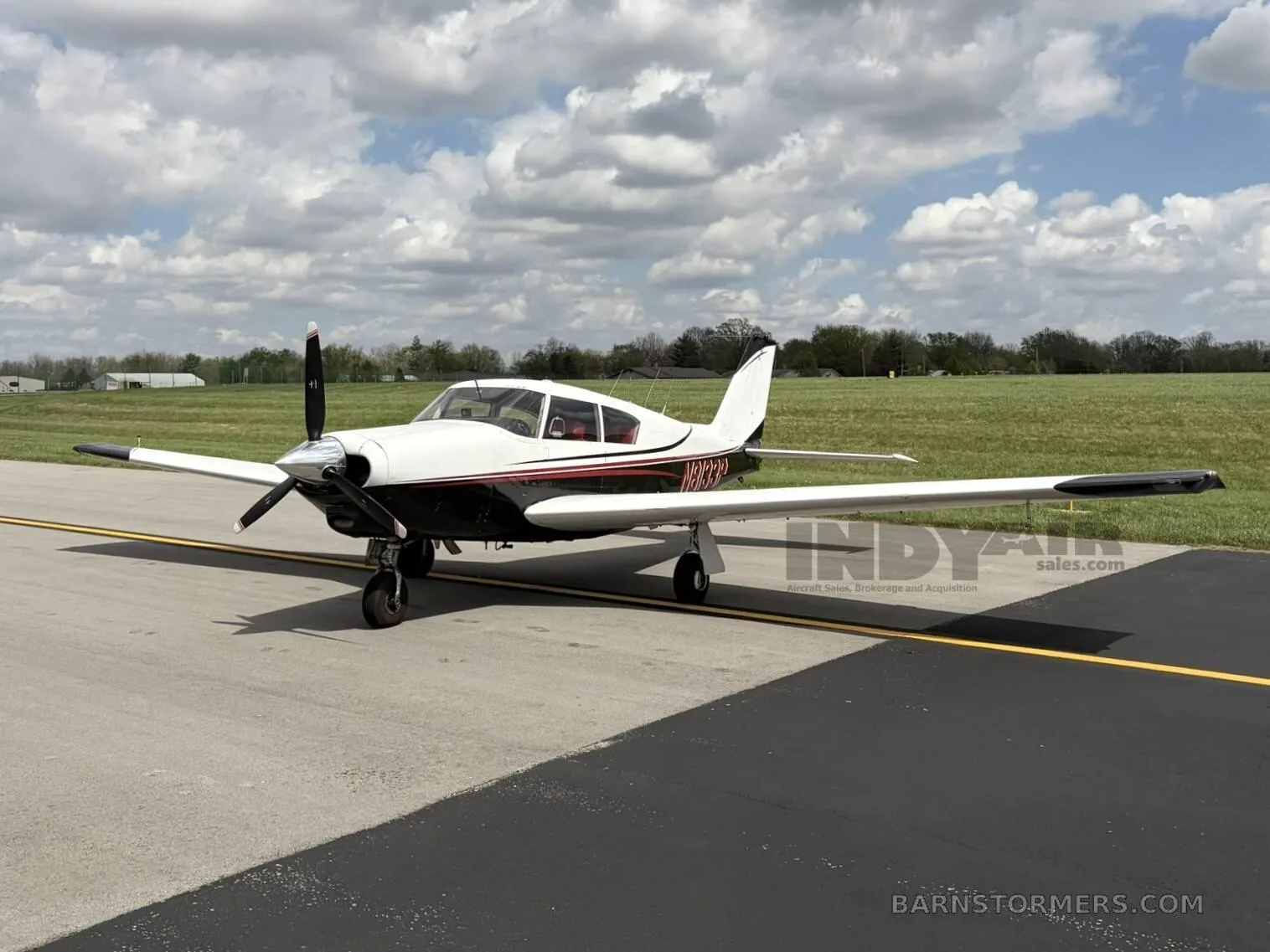 Exterior view of a Piper.