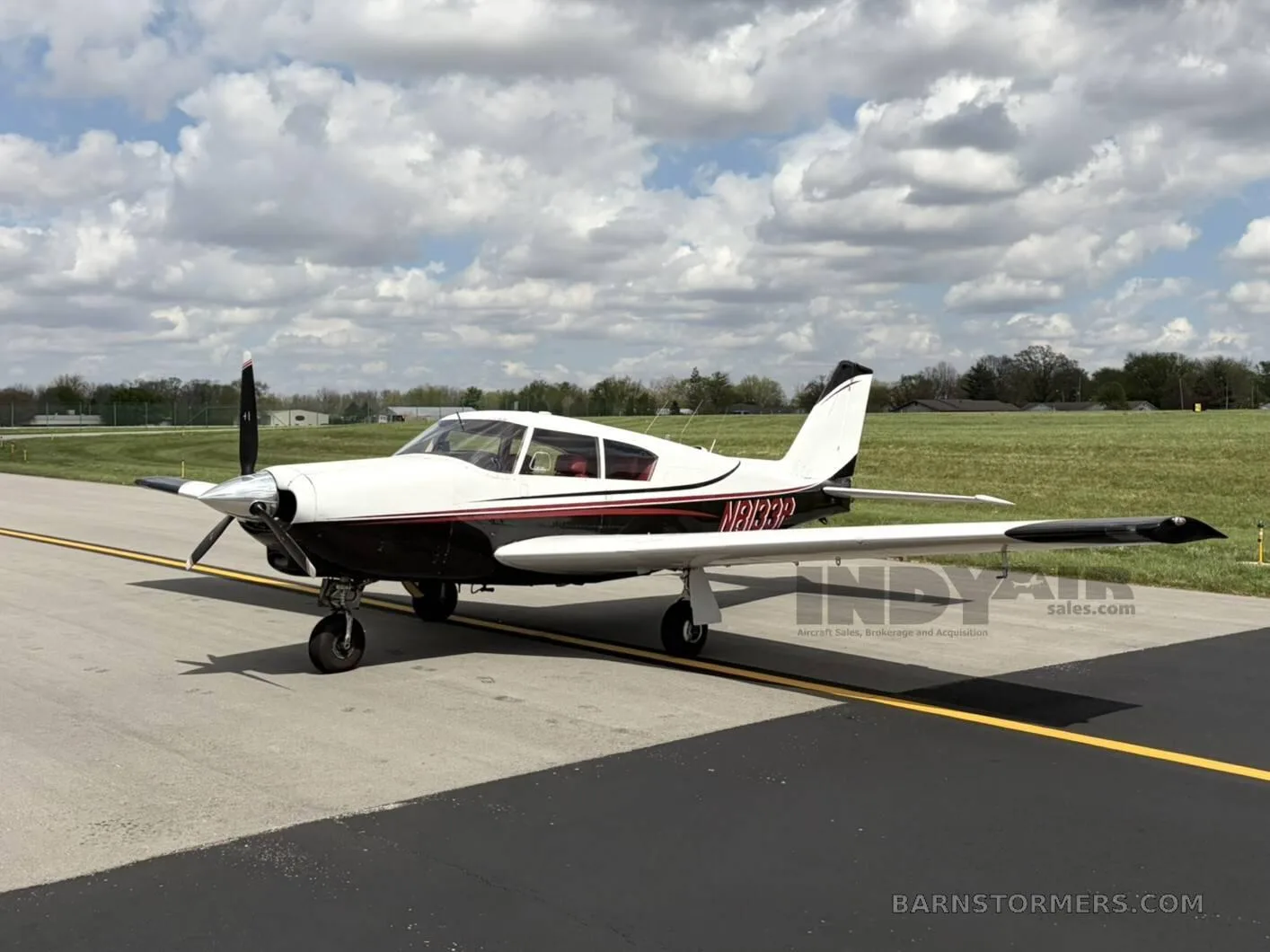 Exterior view of a Piper.
