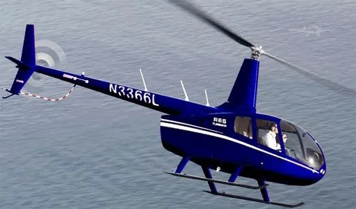 Marketing image of a 2026 ROBINSON R66.