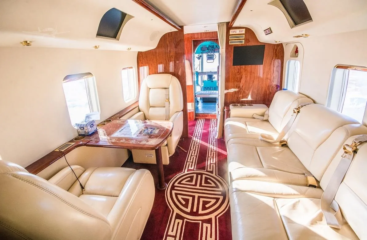 Cabin interior of a 2011 MIL MI-8AMT.