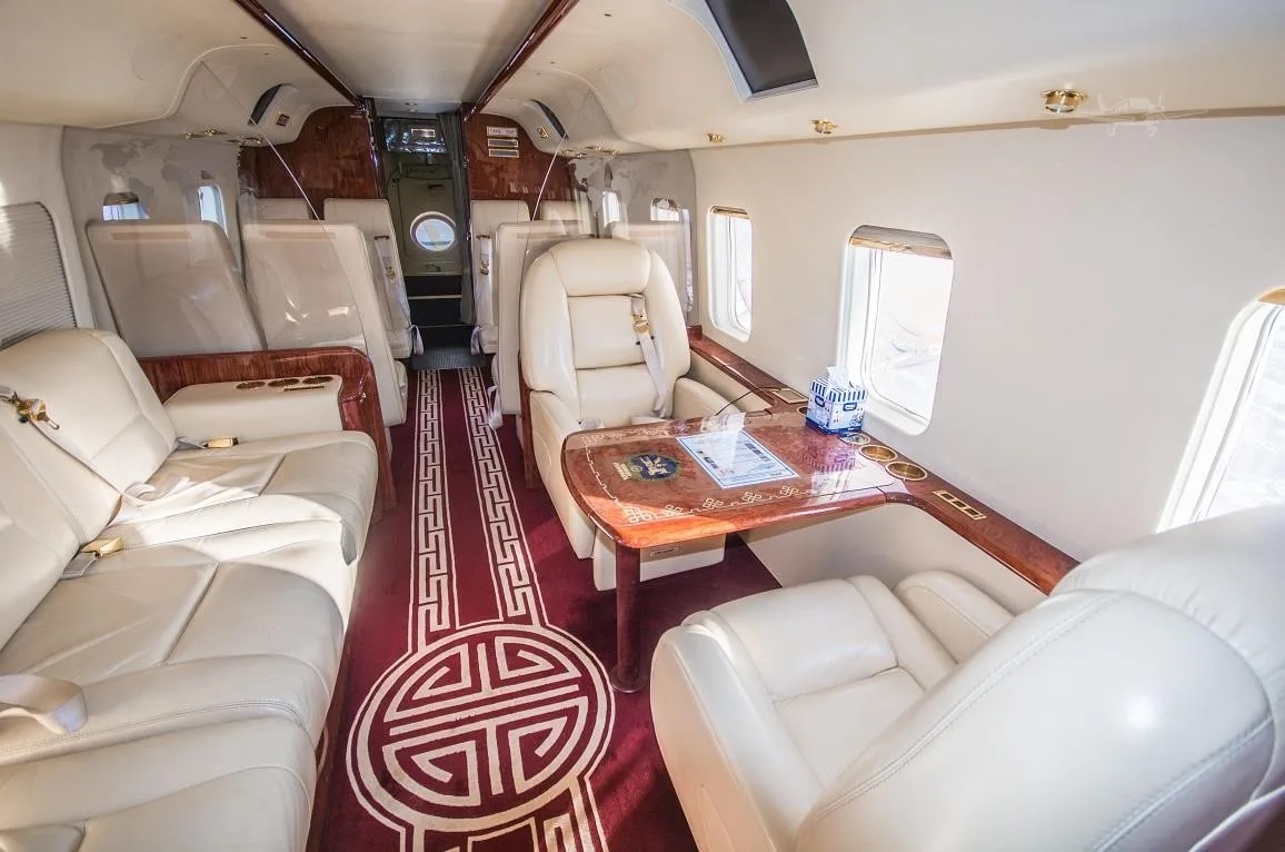 Cabin interior of a 2011 MIL MI-8AMT.
