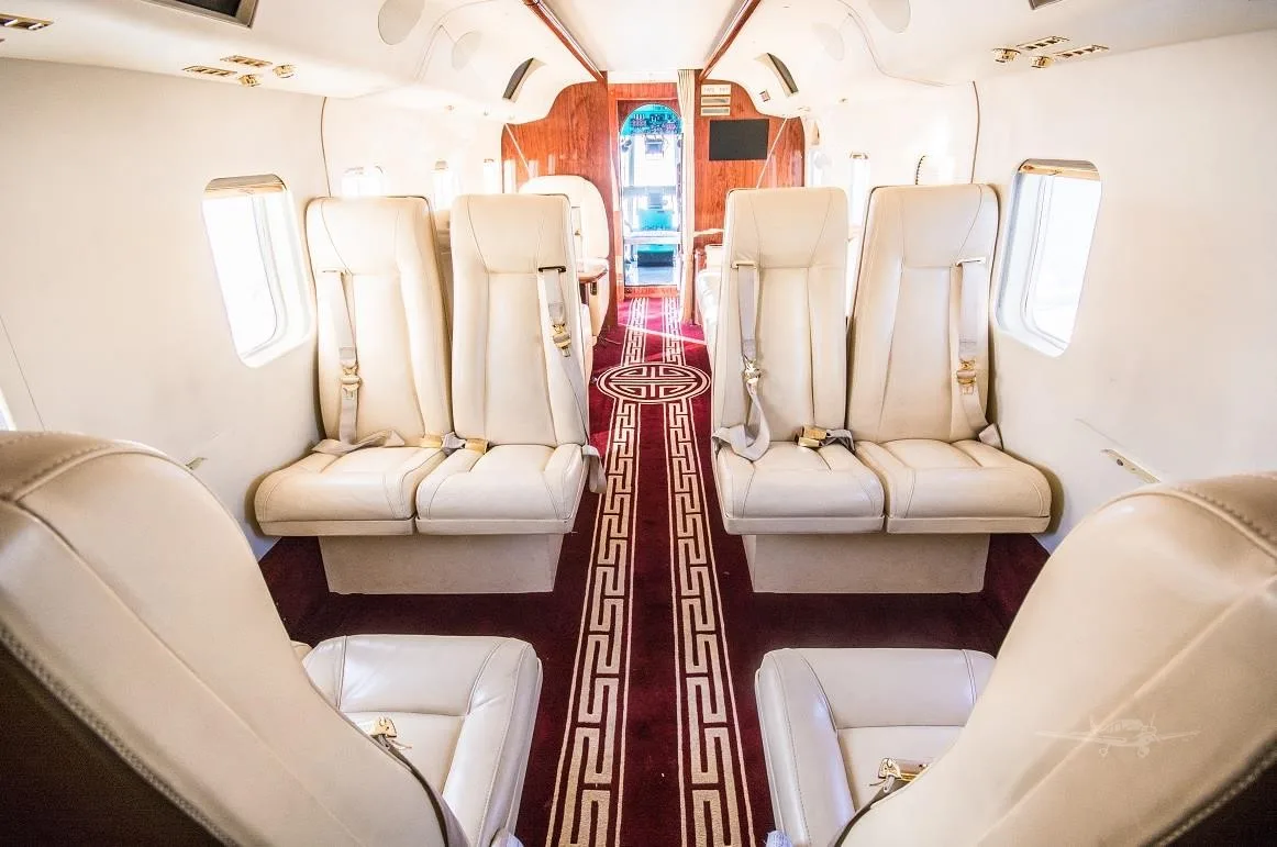 Cabin interior of a 2011 MIL MI-8AMT.