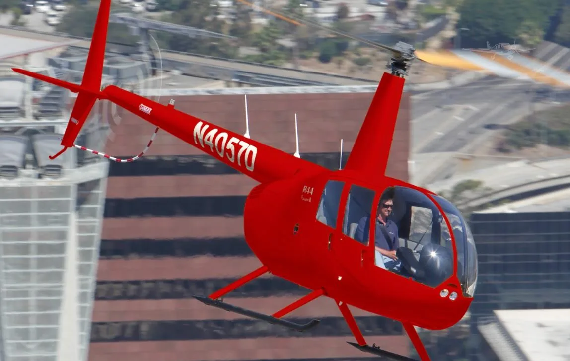 Marketing image of a 2026 ROBINSON R44 RAVEN II.