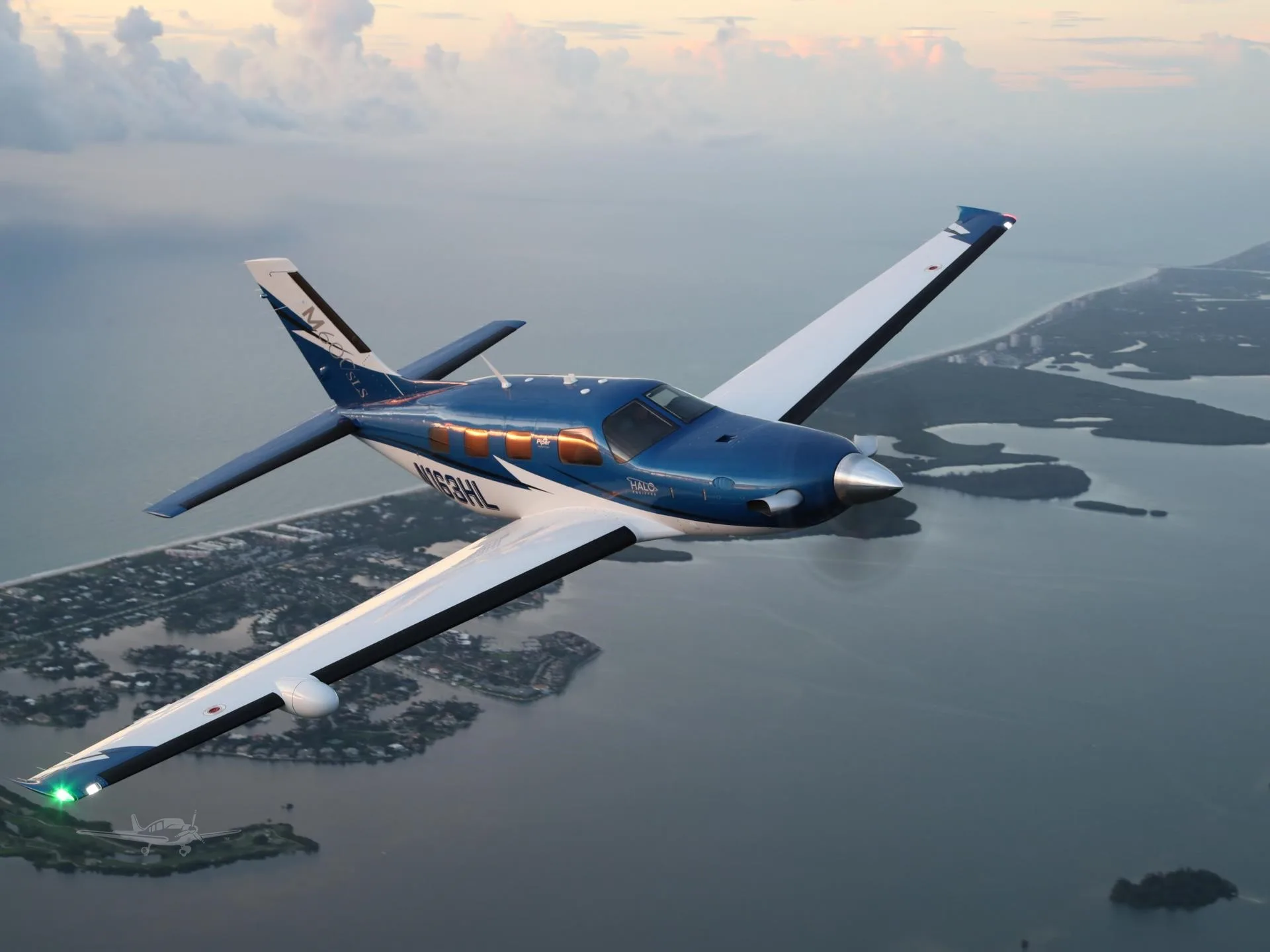 Marketing image of a 2026 PIPER M500.