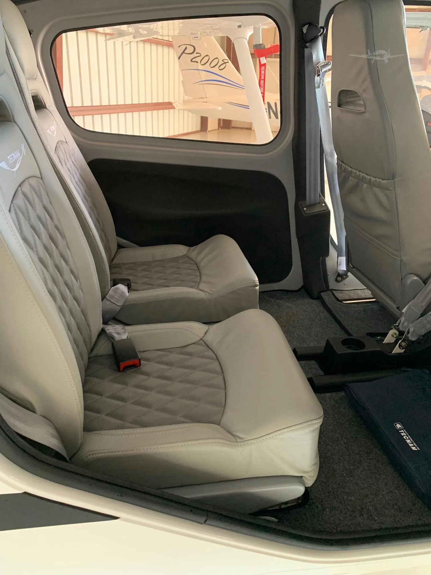 Cabin interior of a 2021 TECNAM P2010.
