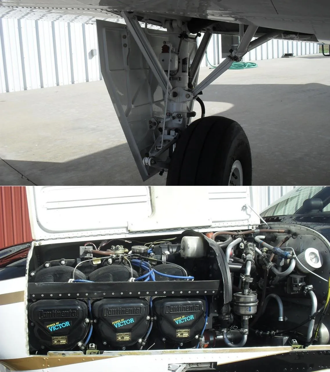 Avionics suite of a 1980 BEECHCRAFT F33A BONANZA.