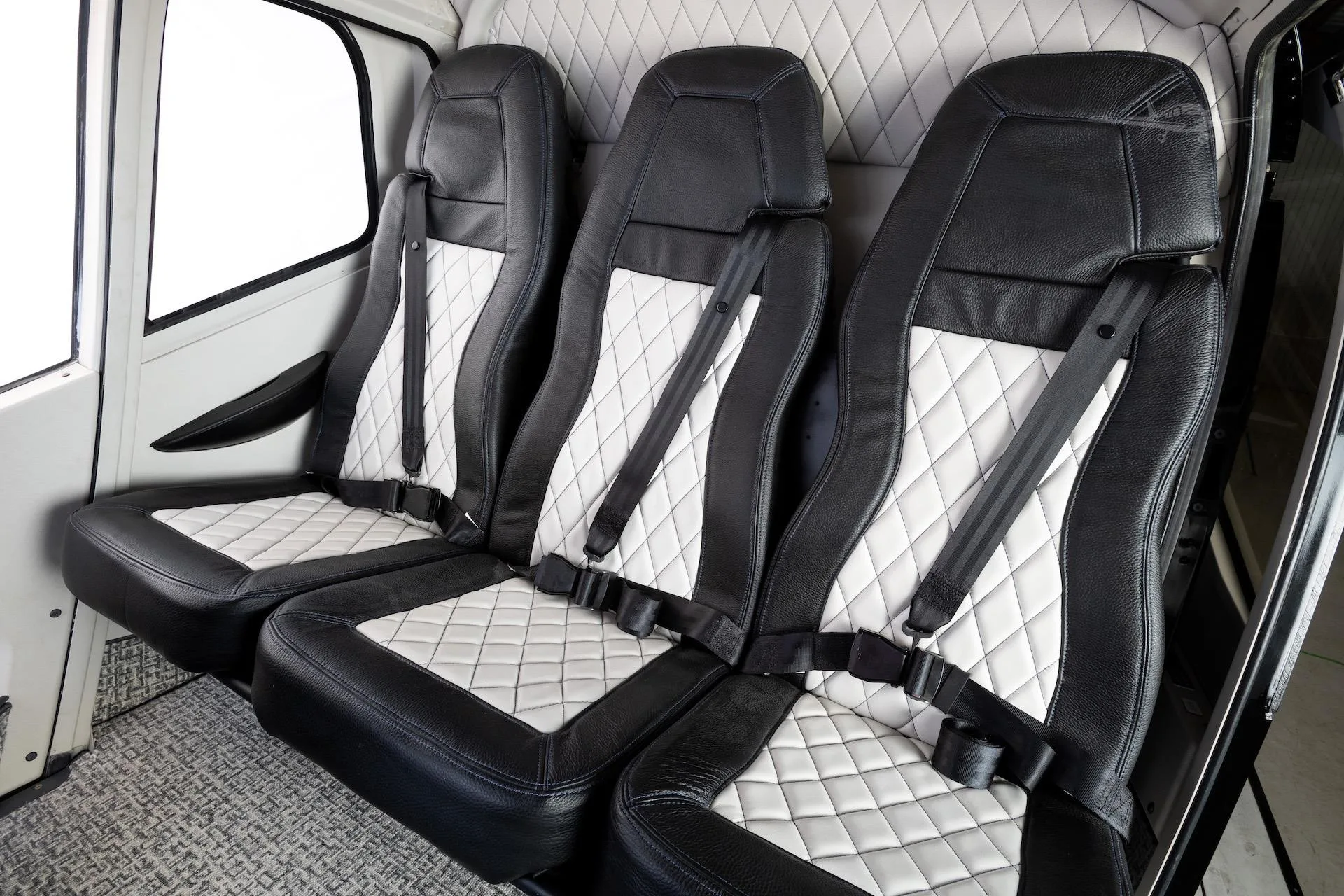Cabin interior of a 2007 EUROCOPTER EC120B.