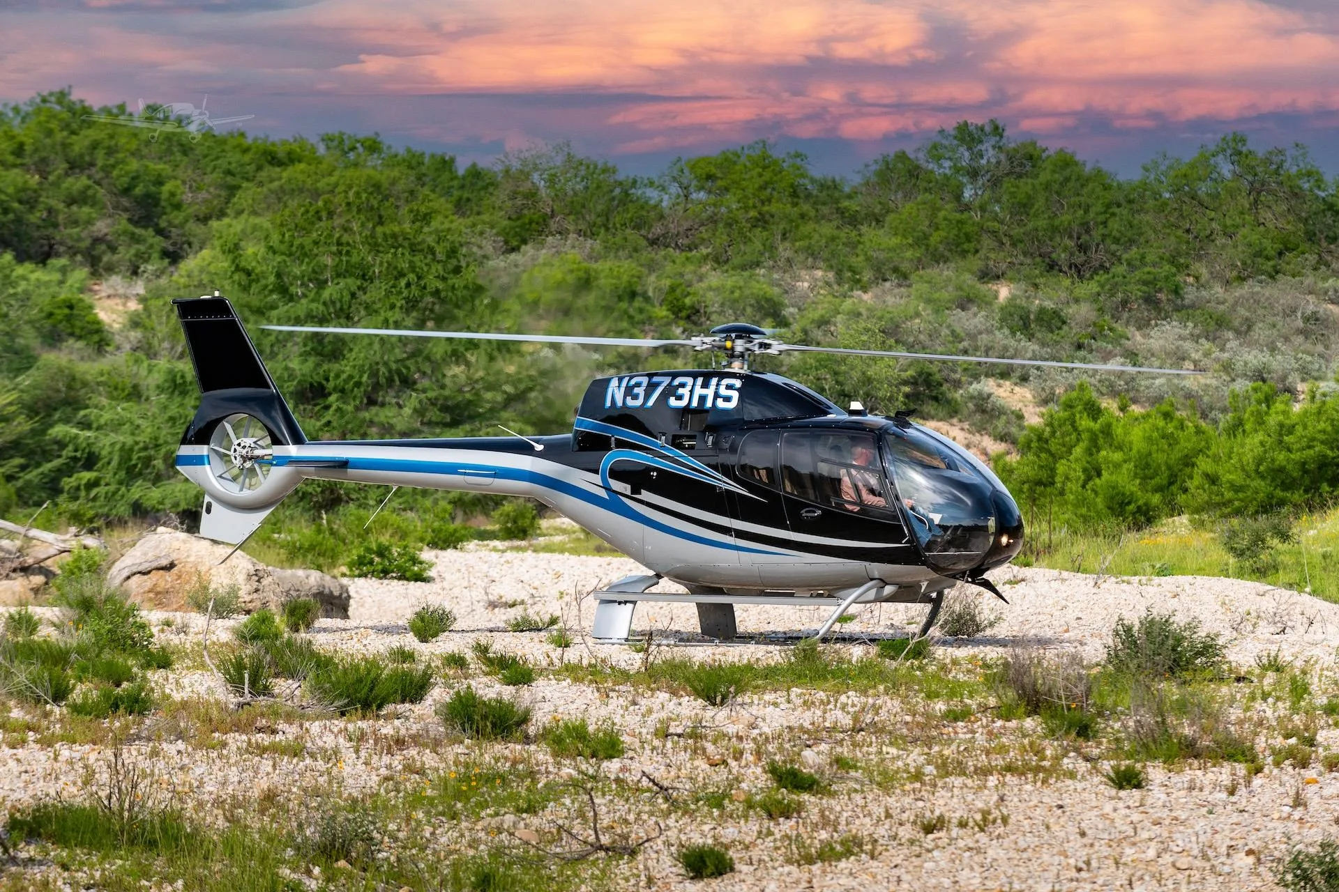 Cabin interior of a 2007 EUROCOPTER EC120B.