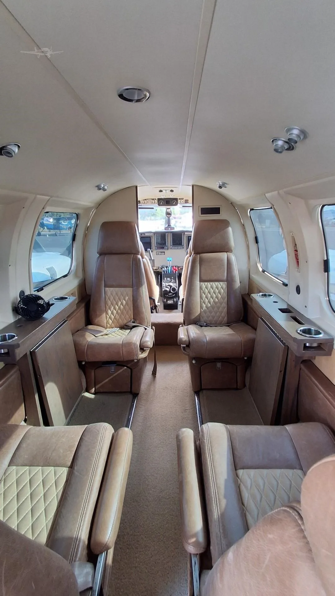 Cabin interior of a 1975 PIPER NAVAJO CR.