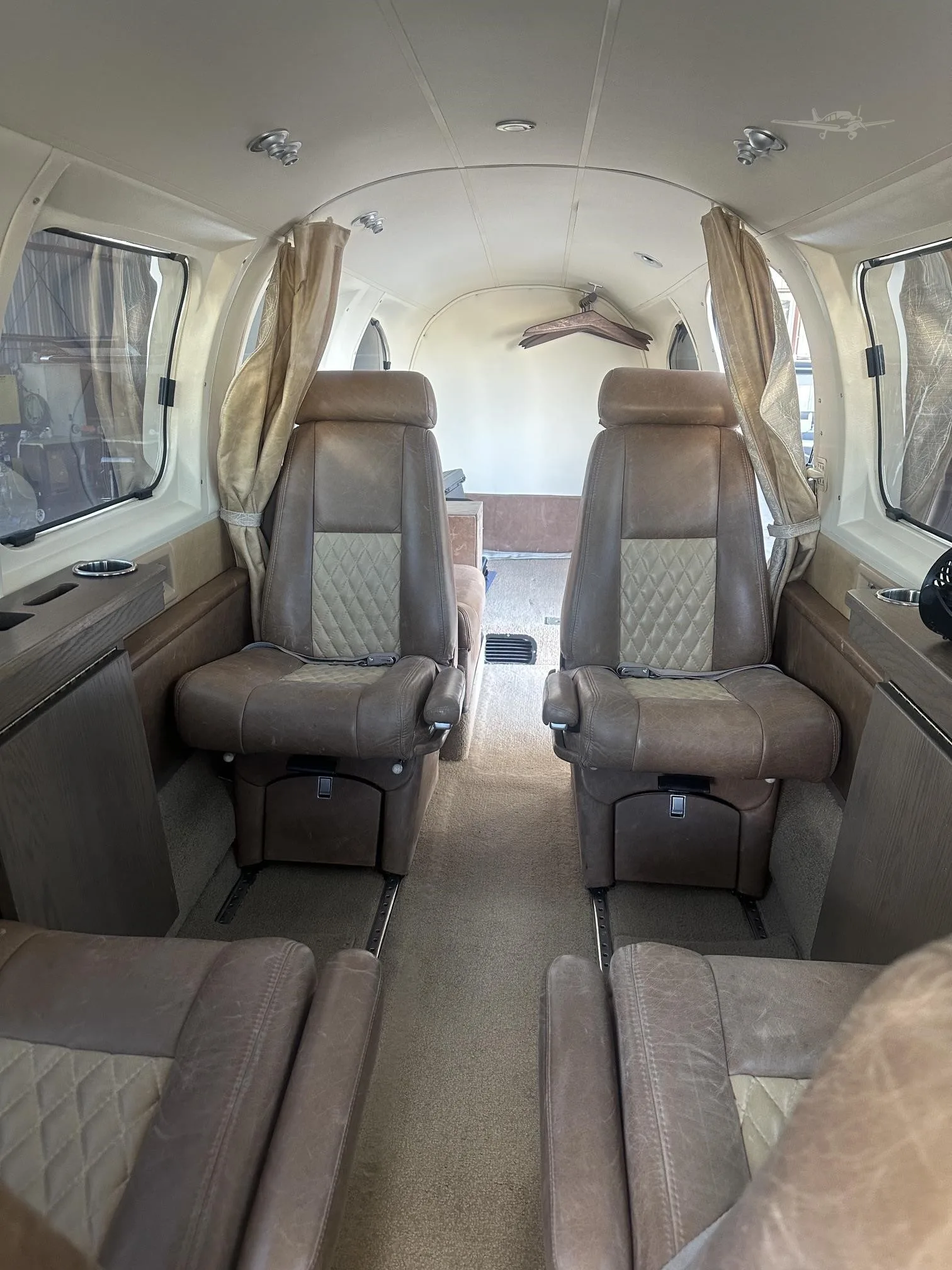 Cabin interior of a 1975 PIPER NAVAJO CR.
