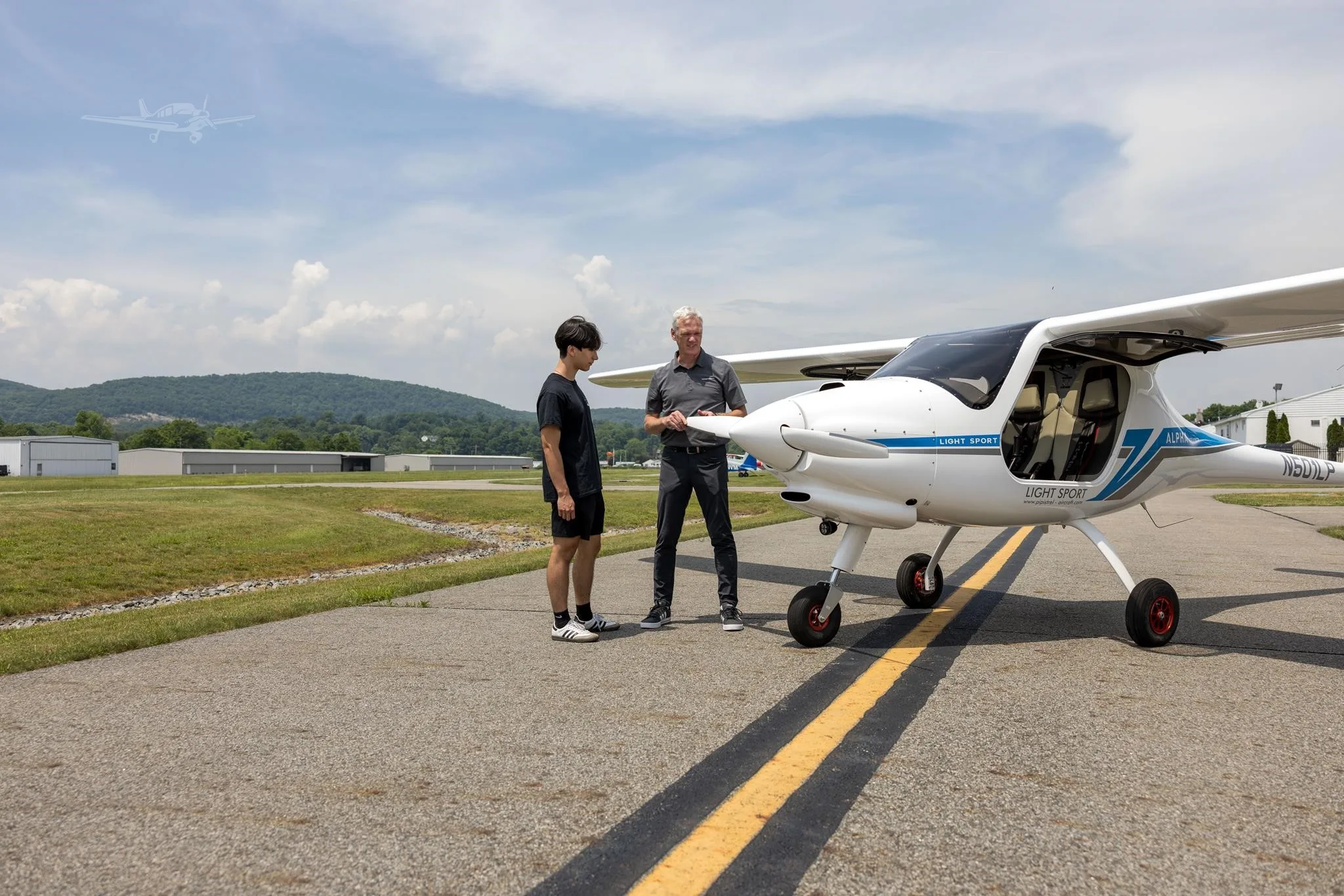 Exterior view of a 2026 PIPISTREL ALPHA TRAINER.