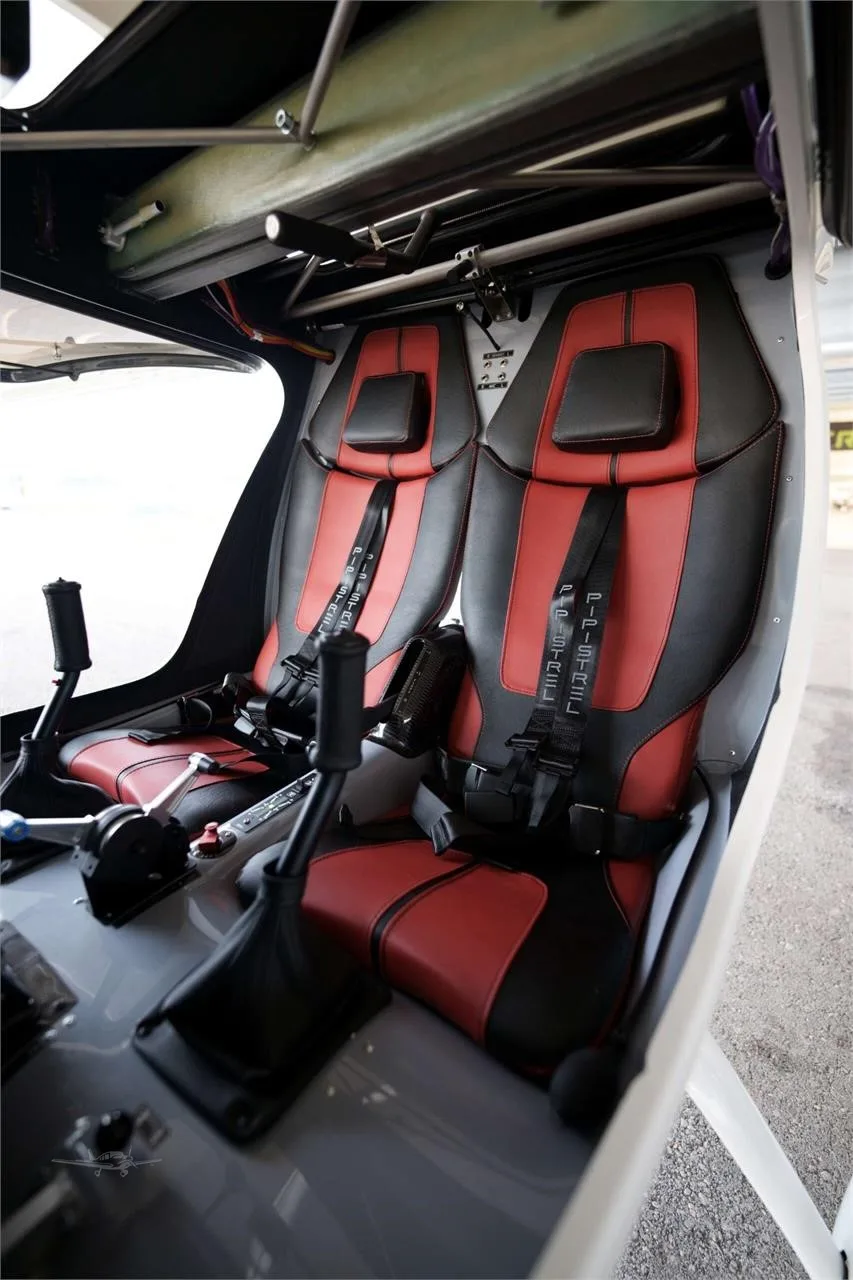 Cabin interior of a 2026 PIPISTREL VIRUS SW.
