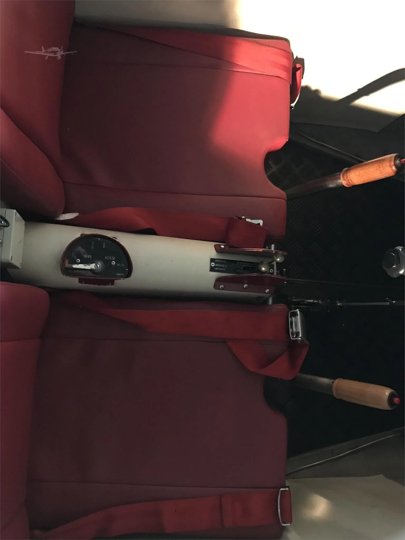 Cabin interior of a 1962 JODEL D11.