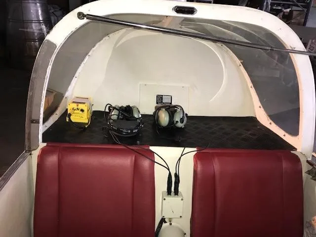 Cabin interior of a 1962 JODEL D11.