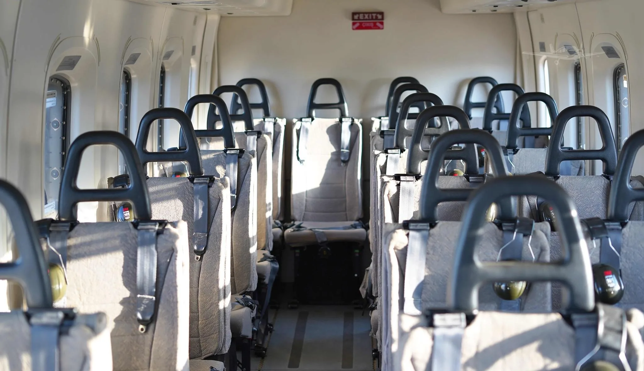 Cabin interior of a 2009 SIKORSKY S-92.