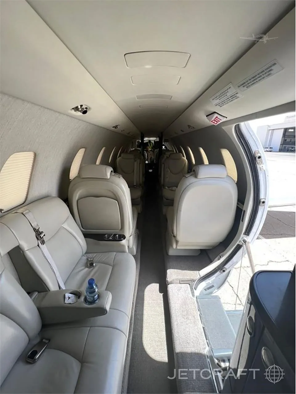 Cabin interior of a 2014 CESSNA CITATION XLS+.